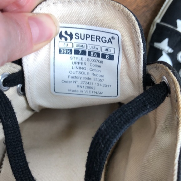 Superga Star Fantasy Canvas Low Top Sneake… - Picture 8 of 12